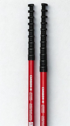carbon fiber telescopic harvester - red